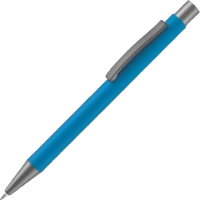 Ergo Soft Feel Metal Mechanical Pencil - Light Blue