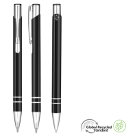 Electra GRS Recycled Metal Ballpoint Pen - Black