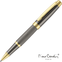 Pierre Cardin Academie Metal Rollerball Pen - Gun Metal Gold