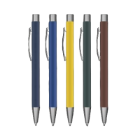Ergo Soft Feel Metal Ballpoint Pen