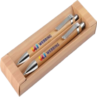 Pen Set - Rodeo Bamboo Pen and Pencil with PB72 Box