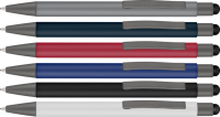 Ergo-i Soft Feel Metal Ballpoint Pen with Stylus