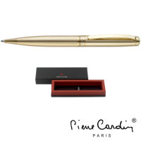Pierre Cardin Lustrous Metal Ballpoint Pen - Gold with PB17 Box