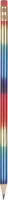 Wooden Rainbow Pencil - Sharpened
