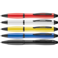 Contour-i Noir Ballpoint Pen with Stylus