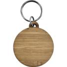 The Graina - Bamboo keyring (Round)