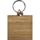 The Terren - Bamboo keyring (Square)