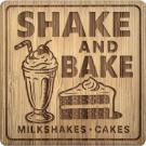 The Veyra - Bamboo coaster (Square)