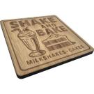 The Veyra - Bamboo coaster (Square)