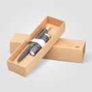 Reborn Recycled Aluminium Bamboo Accented Pen & Torch Gift Set
