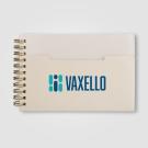 Lino FSC Paper Spiral Binding Horizontal Pocket Notebook - A6