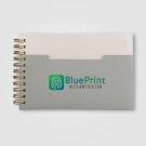 Lino FSC Paper Spiral Binding Horizontal Pocket Notebook - A6