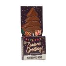 Winter Collection - Eco Lolly Box - Milk Chocolate Christmas Tree
