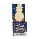 Winter Collection - Eco Lolly Box - White Chocolate - White Chocolate Snowman