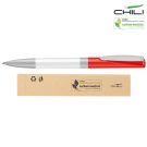 Nolo Ballpoint Pen by Chili - White - Red