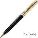 Pierre Cardin Chamonix Metal Ballpen - Black - Gold