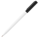 Corporate Cap Ballpoint Pen - White - Black