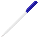 Corporate Cap Ballpoint Pen - White - Blue