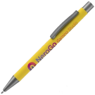 Ergo Soft Feel GRS Recycled Ballpoint Pen - Yellow