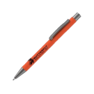 Ergo Soft Feel GRS Recycled Ballpoint Pen - Orange