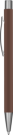 Ergo Soft Feel Metal Ballpoint Pen - Brown
