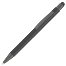Ergo-i Soft Feel Metal Ballpoint Pen with Stylus - Black