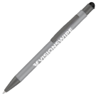 Ergo-i Soft Feel Metal Ballpoint Pen with Stylus - Grey