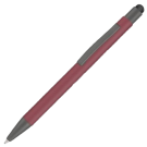 Ergo-i Soft Feel Metal Ballpoint Pen with Stylus - Red