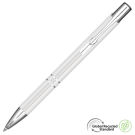 Electra Classic GRS Recycled Metal Ballpoint Pen - White