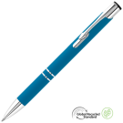 Electra Classic GRS Recycled Soft Feel Ballpoint Pen - Aqua