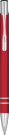Electra Classic Soft Feel Metal Ballpoint Pen - Red