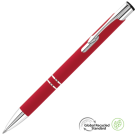 Electra Classic GRS Recycled Soft Feel Ballpoint Pen - Red
