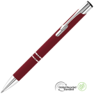 Electra Classic GRS Recycled Soft Feel Ballpoint Pen - Burgundy