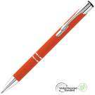 Electra Classic GRS Recycled Soft Feel Ballpoint Pen - Orange