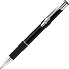 Electra Satin Grip Metal Ballpoint Pen - Black