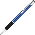 Electra Satin Grip Metal Ballpoint Pen - Dark Blue