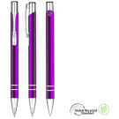 Electra GRS Recycled Metal Ballpoint Pen - Purple
