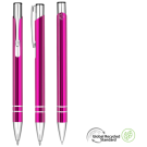 Electra GRS Recycled Metal Ballpoint Pen - Pink