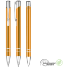 Electra GRS Recycled Metal Ballpoint Pen - Orange
