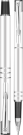 Electra Metal Rollerball - Silver