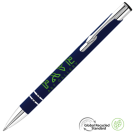 Electra GRS Recycled Soft Feel Metal Ballpoint Pen - Dark Blue