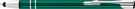 Electra Metal Touch Stylus Ballpoint Pen - Green