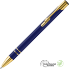 Electra Oro GRS Recycled Metal Ballpoint Pen - Blue