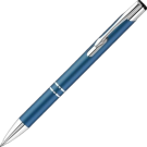 Electra Classic Satin Metal Ballpoint Pen - Dark Blue