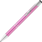 Electra Classic Satin Metal Ballpoint Pen - Pink
