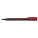Post Consumer Slim Recycled Ballpoint Pen - Red