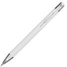 Mood GRS Recycled Soft feel Metal Ballpoint Pen - White