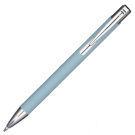 Mood GRS Recycled Soft feel Metal Ballpoint Pen - Pastel Light Blue