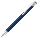 Mood GRS Recycled Soft feel Metal Ballpoint Pen - Navy Blue