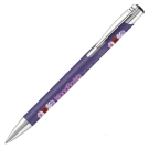 Mood GRS Recycled Soft feel Metal Ballpoint Pen - Purple
